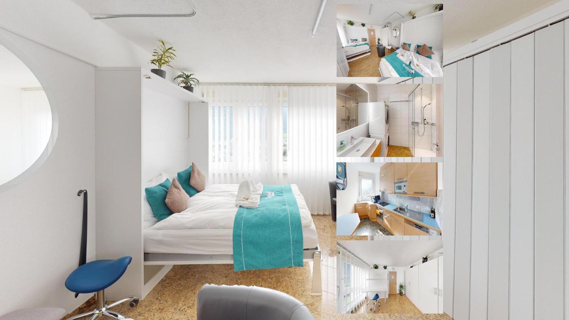 Ueber Den Daecher Von Chur Appartement Buitenkant foto
